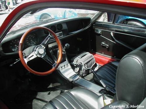 Alfa Romeo Junior Zagato interior